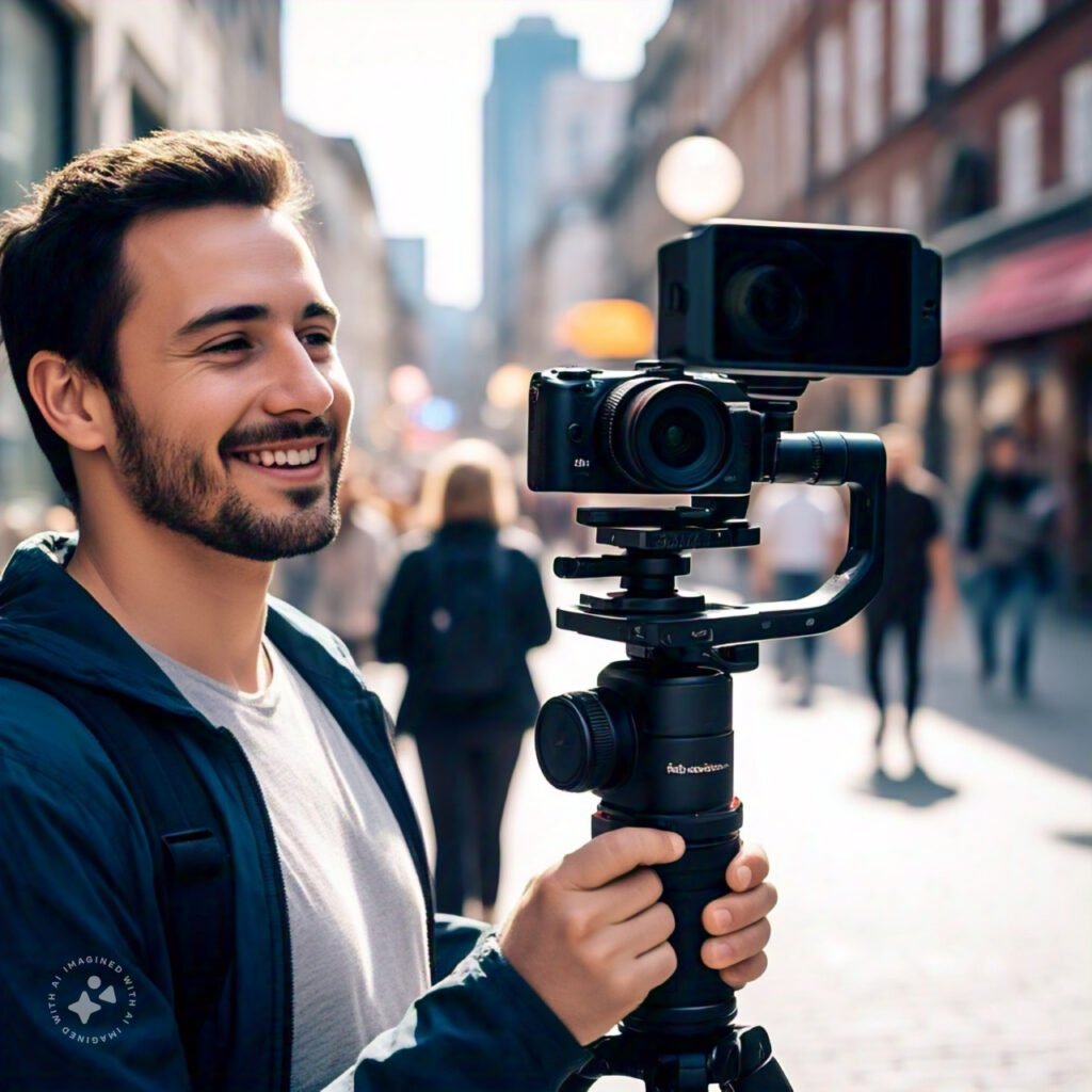 vlogging camera stabilizer